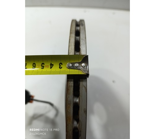 Диск тормозной задний