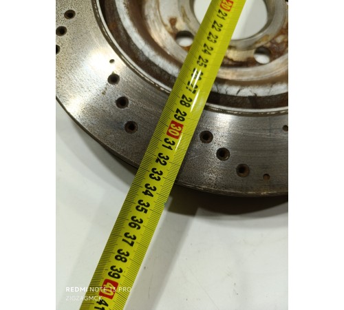 Диск тормозной задний