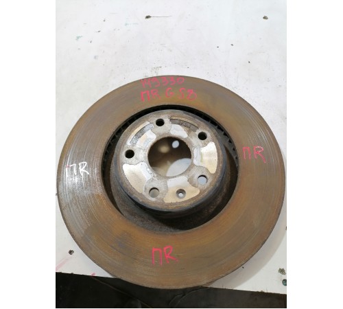 Диск тормозной передний