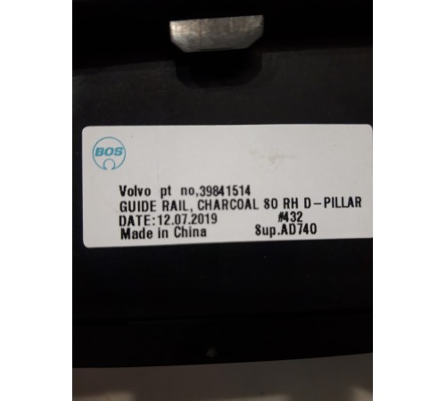 Накладка салона (задняя, правая)