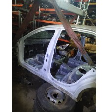 Порог со стойкой левый