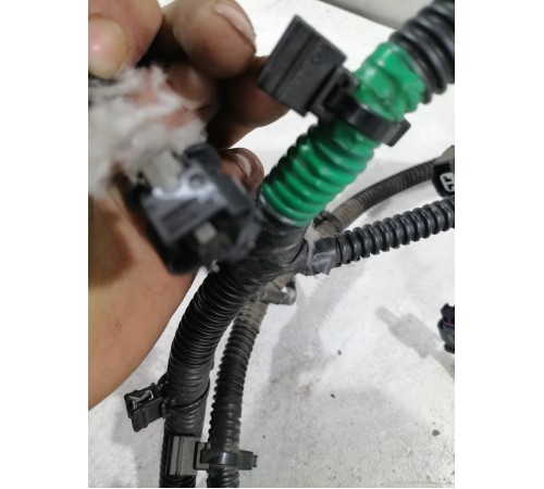 Проводка заднего бампера