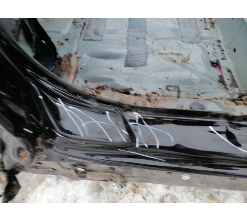 Порог со стойкой левый