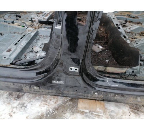 Порог со стойкой левый