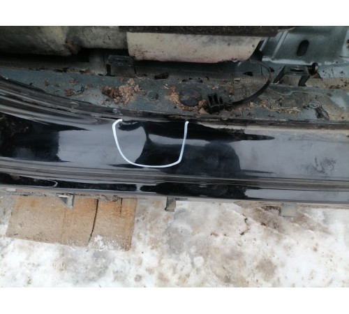 Порог со стойкой левый