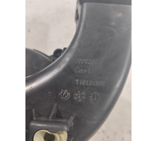 Корпус отопителя задний