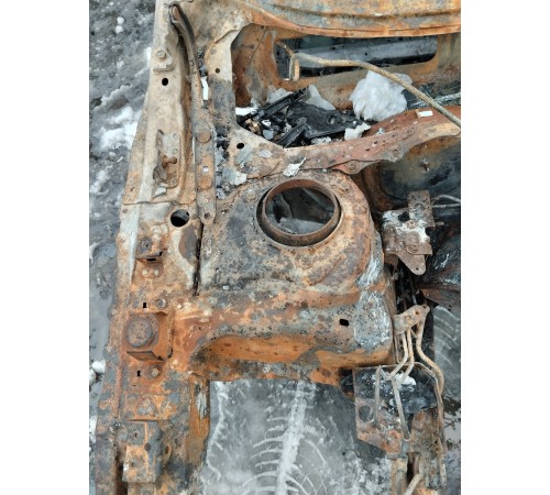 Лонжерон(четверть) передний правый