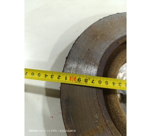 Диск тормозной передний 