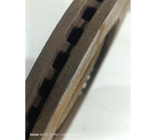 Диск тормозной передний 