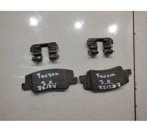 Колодки тормозные (задние, левые)