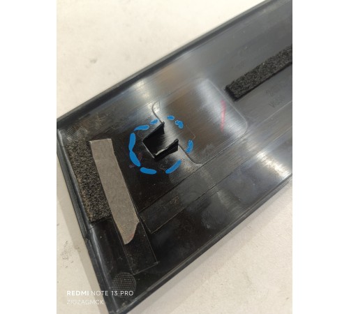 Накладка правой сдвижной двери наружняя