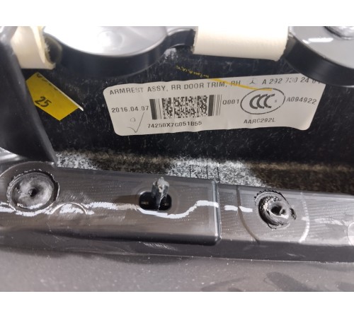 Обшивка двери (задняя правая)