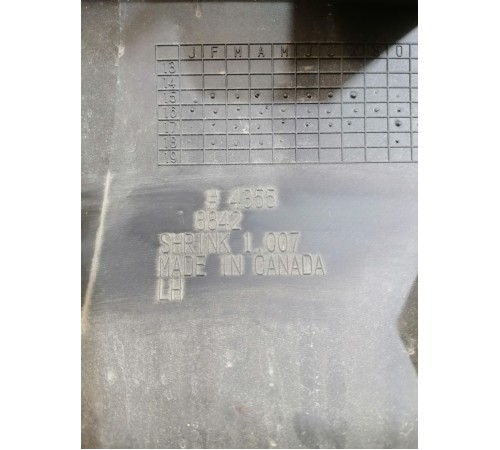 Накладка двери передняя левая нижняя , молдинг