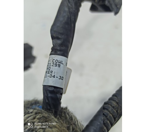 Электропроводка форсунок омывателя