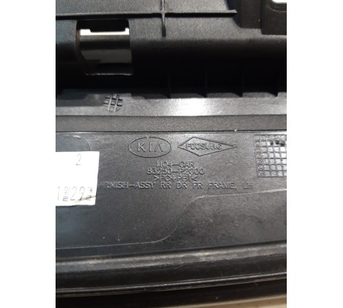 Накладка двери (задняя, левая, наружняя)