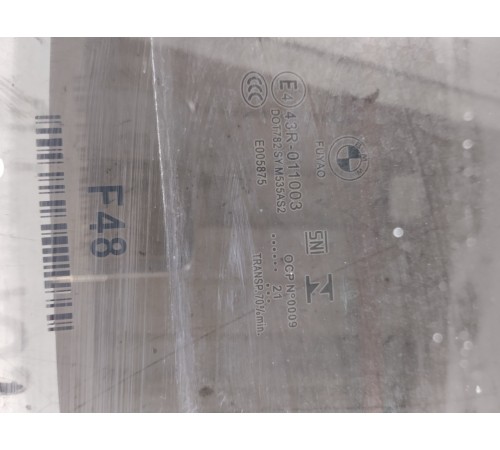 Стекло двери (заднее левое)