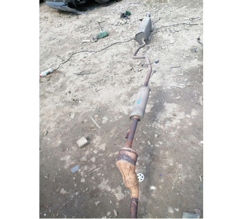 Глушитель в сборе с катализатором