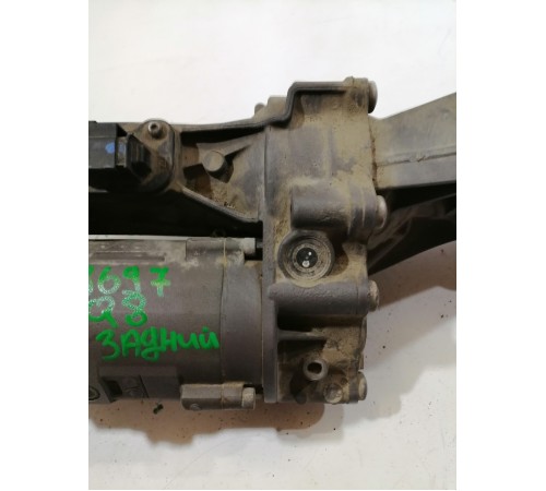 Рулевой механизм задней подвески