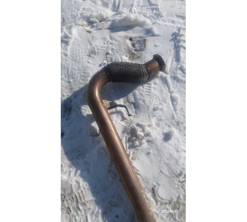 Приемная труба глушителя