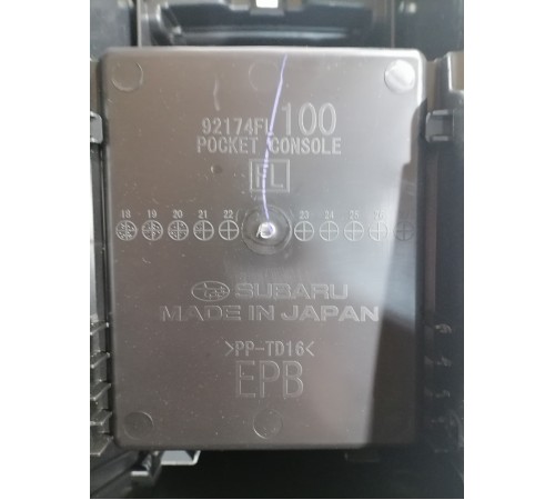 Подлокотник с бардачком