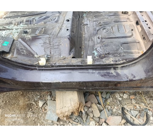 Порог со стойкой правый