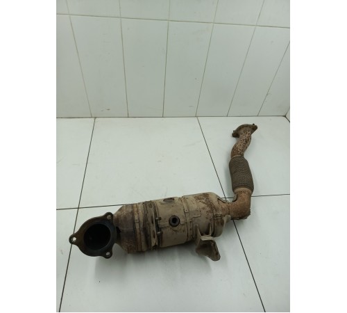 Катализатор с приемной трубой