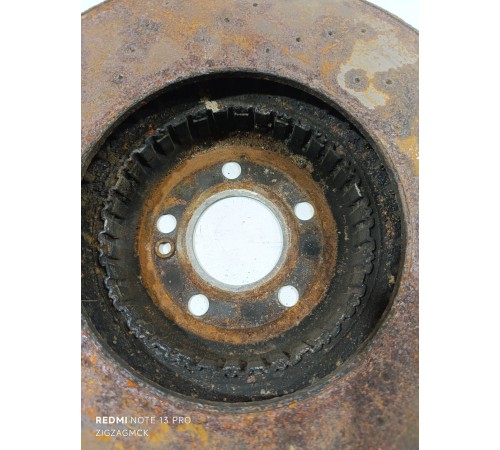 Диск тормозной передний