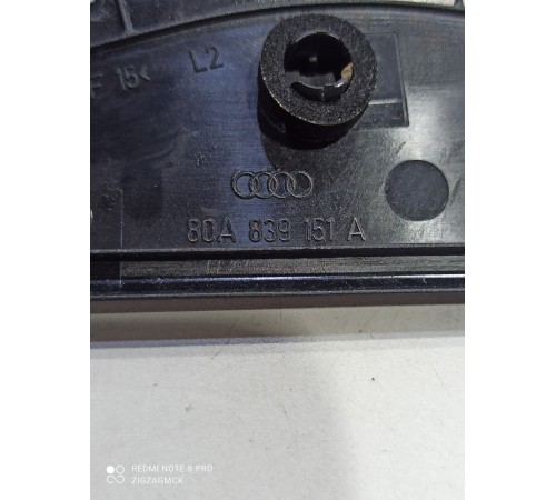 Накладка уплотнителя двери (задняя левая)