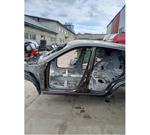 Порог со стойкой левый