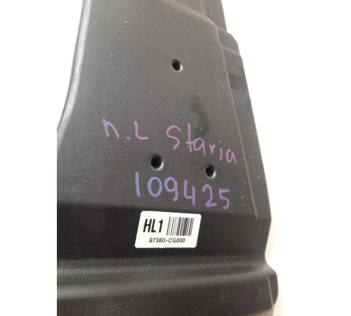 Воздуховод отопителя (печки) передний левый