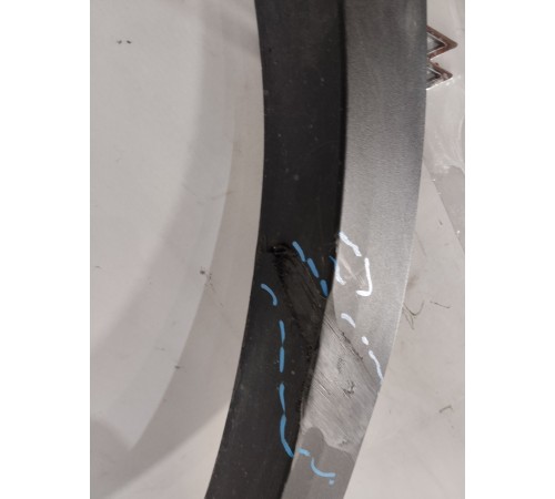 Накладка двери задняя правая нижняя