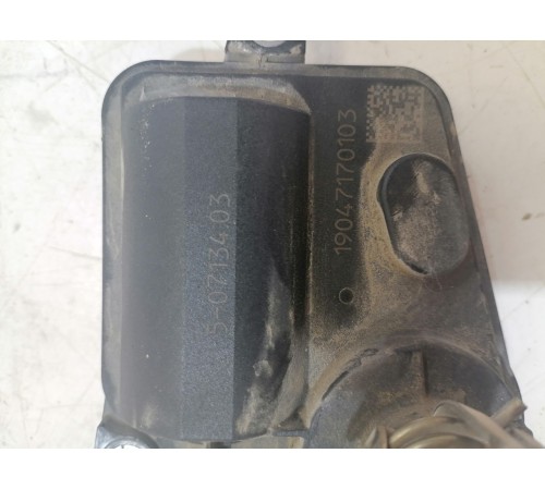 Сервопривод заслонки глушителя