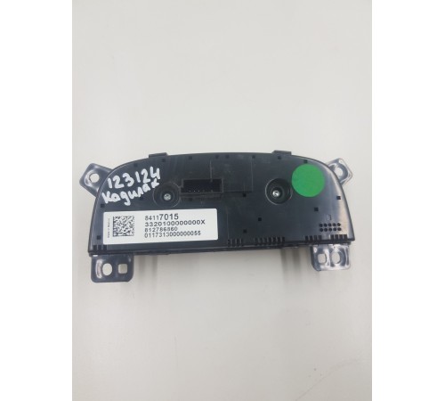 Блок управления климат контролем задний