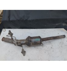 Сажевый фильтр (катализатор) с приемной трубой