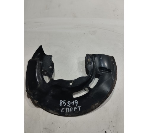 щиток тормозного диска левый