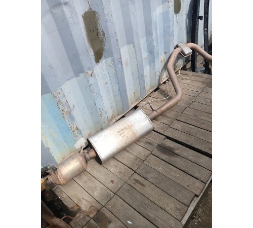 Глушитель средняя часть с катализатором