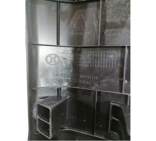 Накладка порога передняя правая