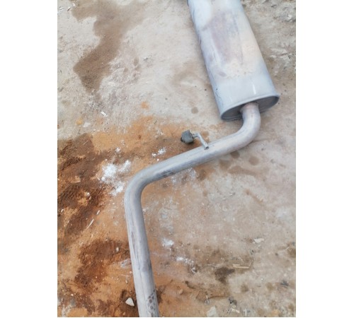 Глушитель с катализатором средняя часть