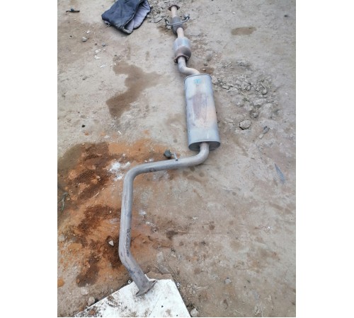 Глушитель с катализатором средняя часть