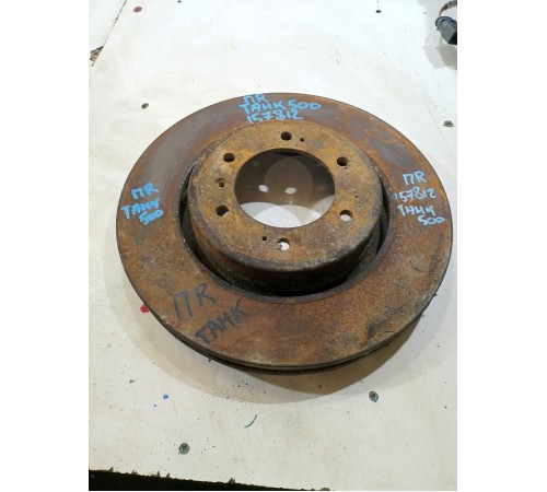 Диск тормозной передний