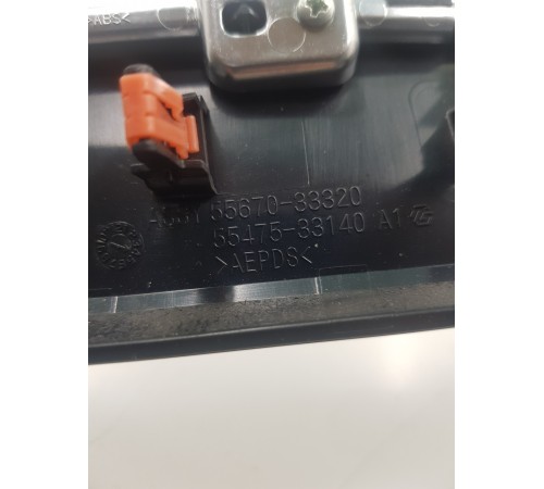 Накладка торпедо декоративная с дефлектором