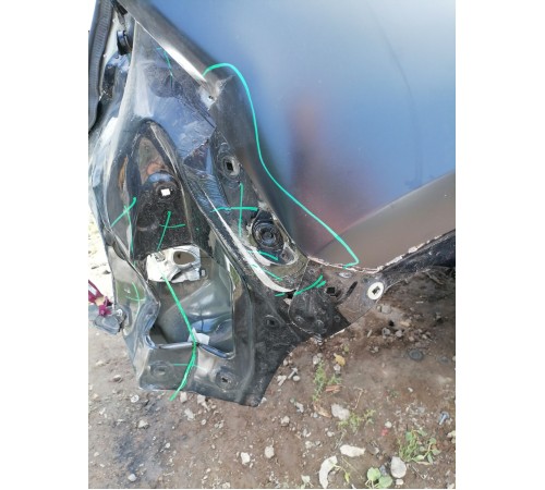 Крыло заднее правое