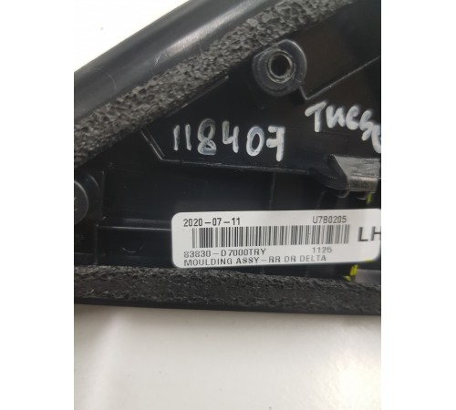 Накладка угол двери задняя левая