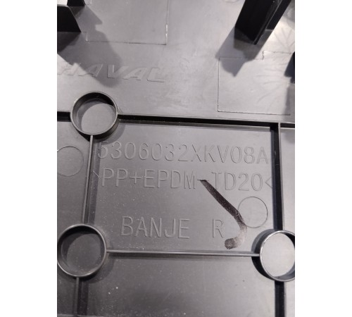 Накладка торпедо боковая(правая)