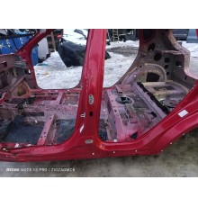 Порог со стойкой левый