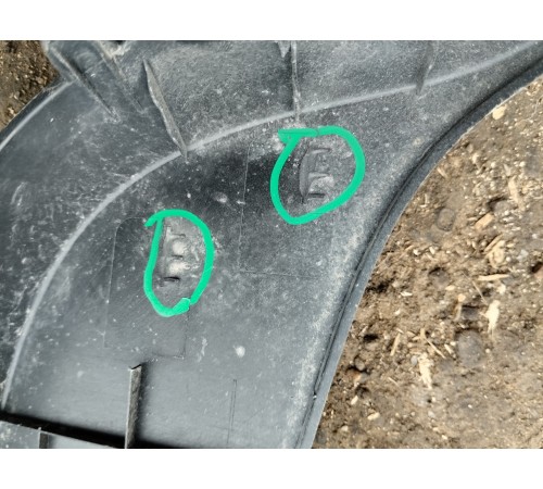 Накладка заднего бампера