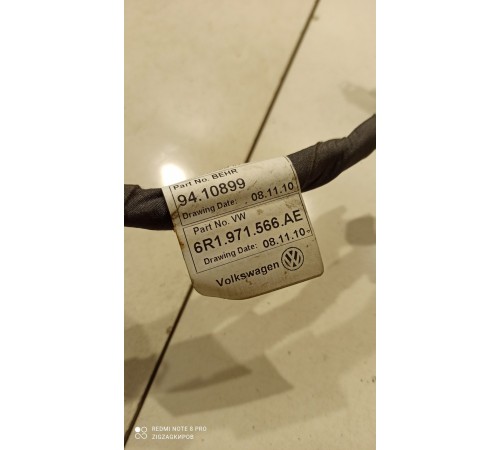 Электропроводка моторчика отопителя (печки)