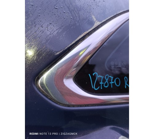 Глухое стекло заднее правое