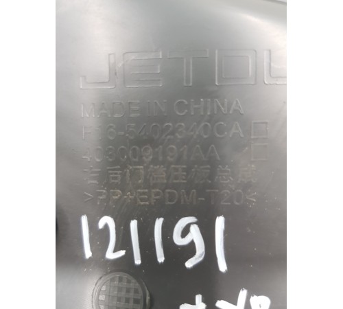 Накладка порога задняя правая