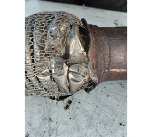 Приемная труба с катализатором